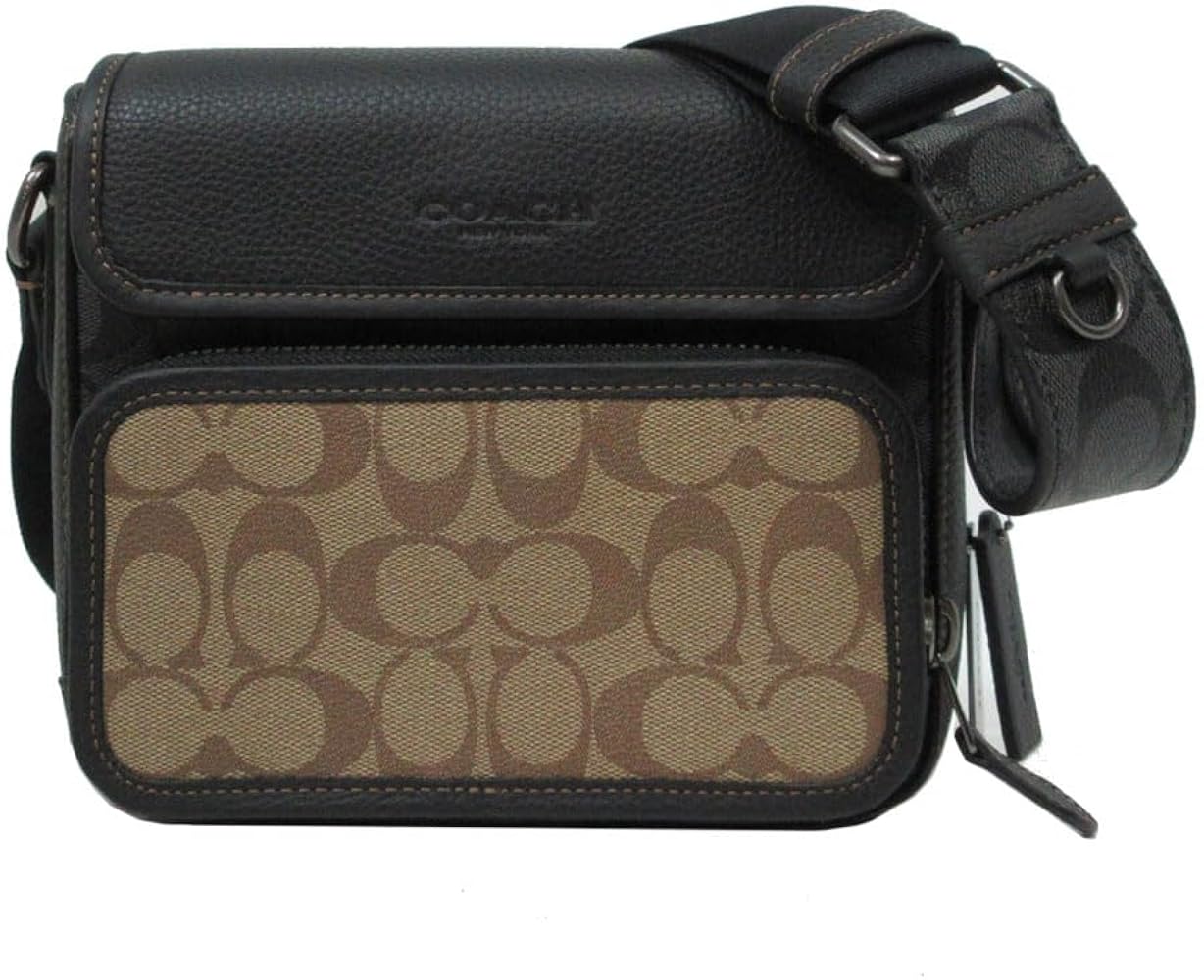 純正クーポン [COACH] 日本未発売カラー クロスボディフラップバッグ C
